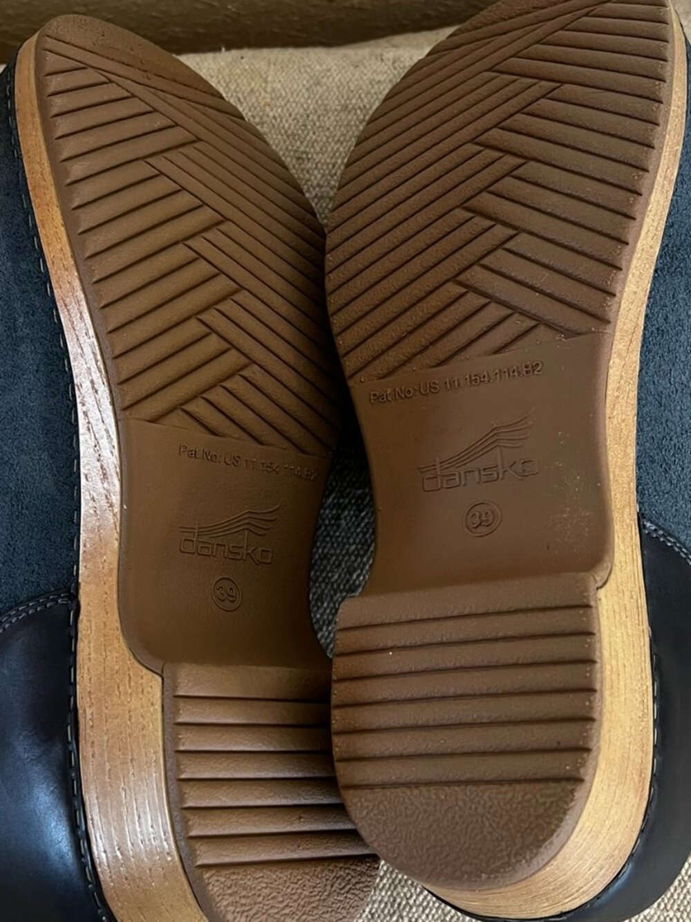 Dansko Woman's Blue Brenna Minimalist Clog/Mules Sz 8.5 -9 - Picture 4 of 11